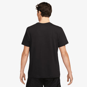 NIKE | SPORTSWEAR T-SHIRT { BLACK/WHITE