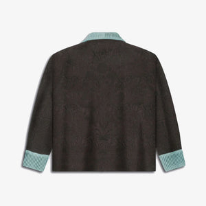 F A R A K | BASICS MONOCHROME JACKET { BROWN