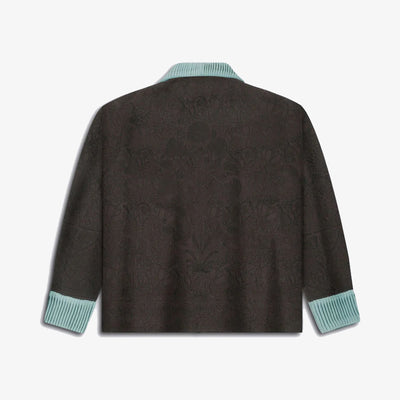 F A R A K | BASICS MONOCHROME JACKET { BROWN