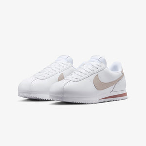 Nike | CORTEZ  { WHITE/PLATINUM VIOLET-SMOKEY MAUVE-BLACK