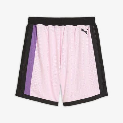 Puma | MELO IRIDESCENT MESH SHORTS  { WHISP OF PINK