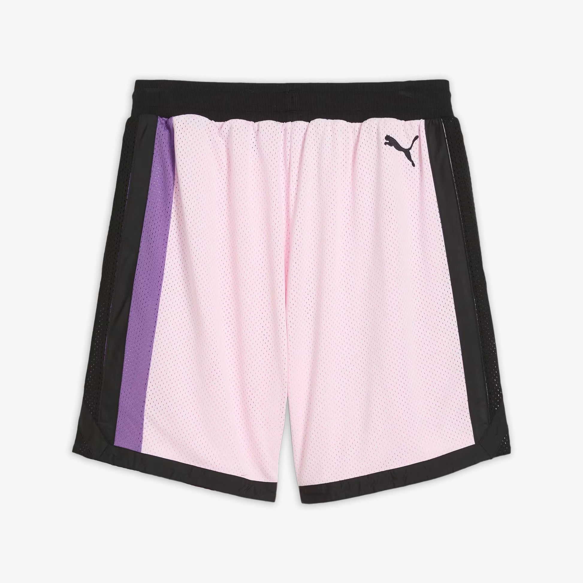 Puma | MELO IRIDESCENT MESH SHORTS  { WHISP OF PINK
