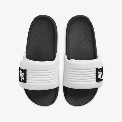 Nike | OFFCOURT ADJUST  { SUMMIT WHITE/SUMMIT WHITE-BLACK