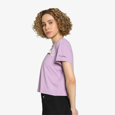 Puma | X LEMLEM TRAINING T-SHIRT  { VIVID VIOLET