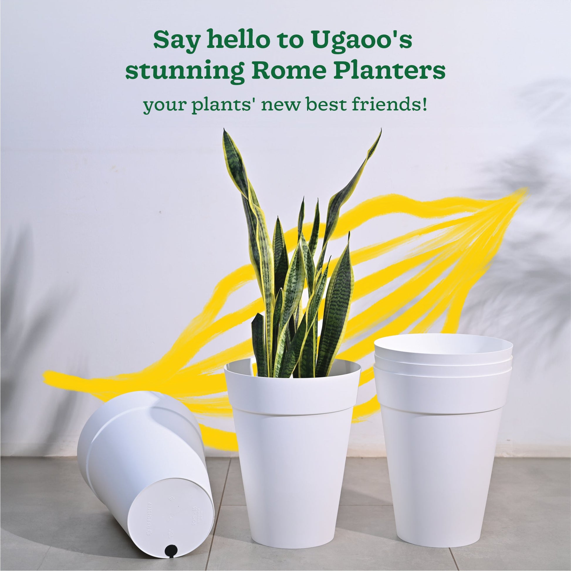 Roma Plastic Planter