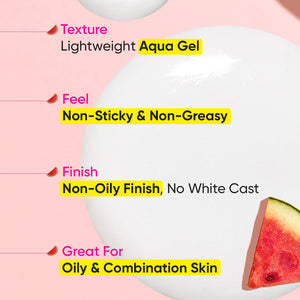 Watermelon Cooling Hyaluronic Sunscreen SPF 50+, PA++++