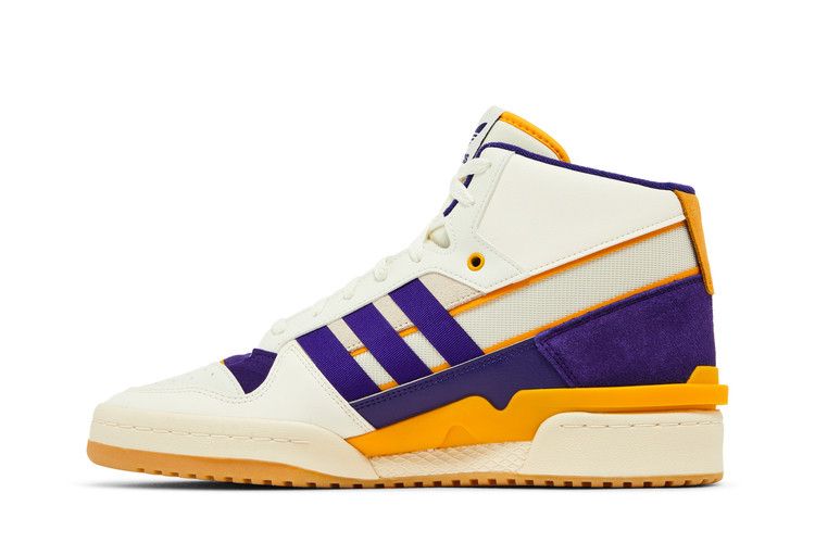 adidas Forum Exhibit Mid Inside Out White Purple Gold