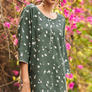 green-floral-printed-poly-cotton-top-1