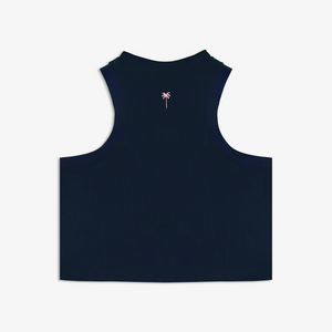 SUPERKICKS | CROP TOP { NAVY BLUE