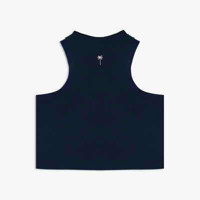 SUPERKICKS | CROP TOP { NAVY BLUE