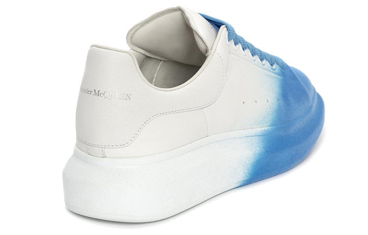 Alexander Mcqueen Oversized Two-Tone White Blue