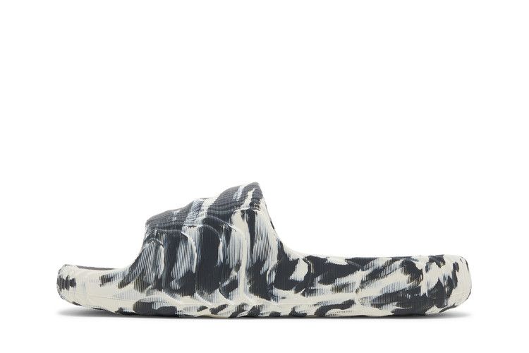 adidas Adilette 22 Slides Carbon Aluminum