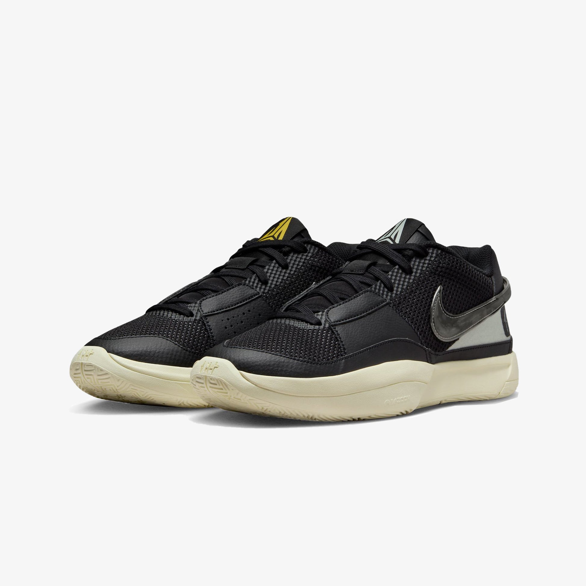 Jordan | JA MORANT JA 1 EP  { BLACK/LIGHT SILVER-COCONUT MILK