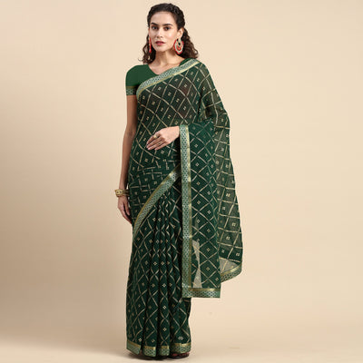 green-floral-foil-printed-zomato-saree-1