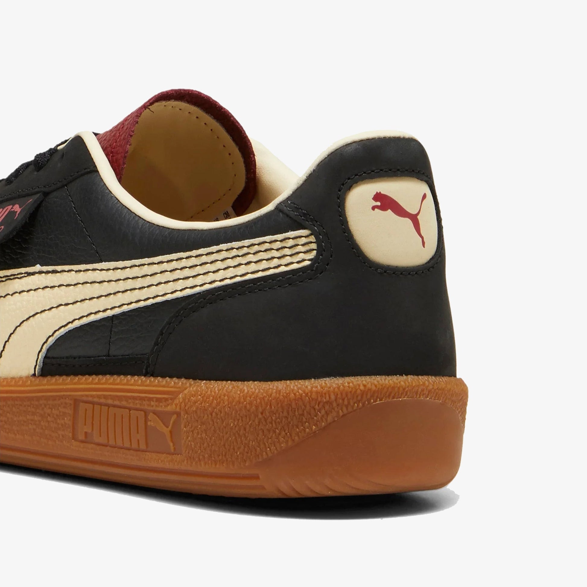 PUMA | PALERMO LTH { BLACK/RED