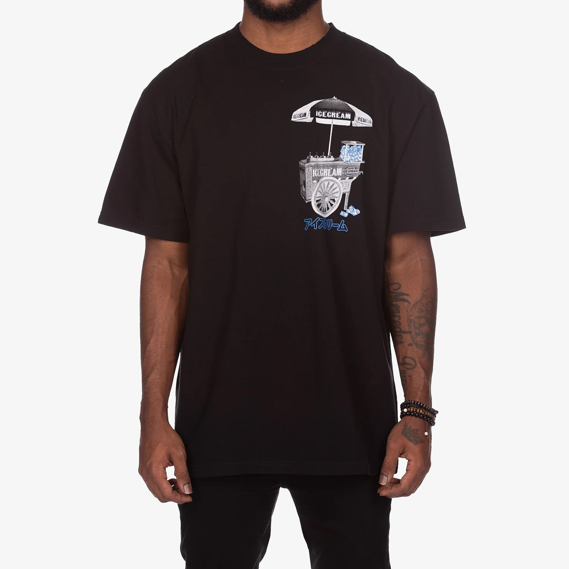 Icecream | CART SS KNIT { BLACK