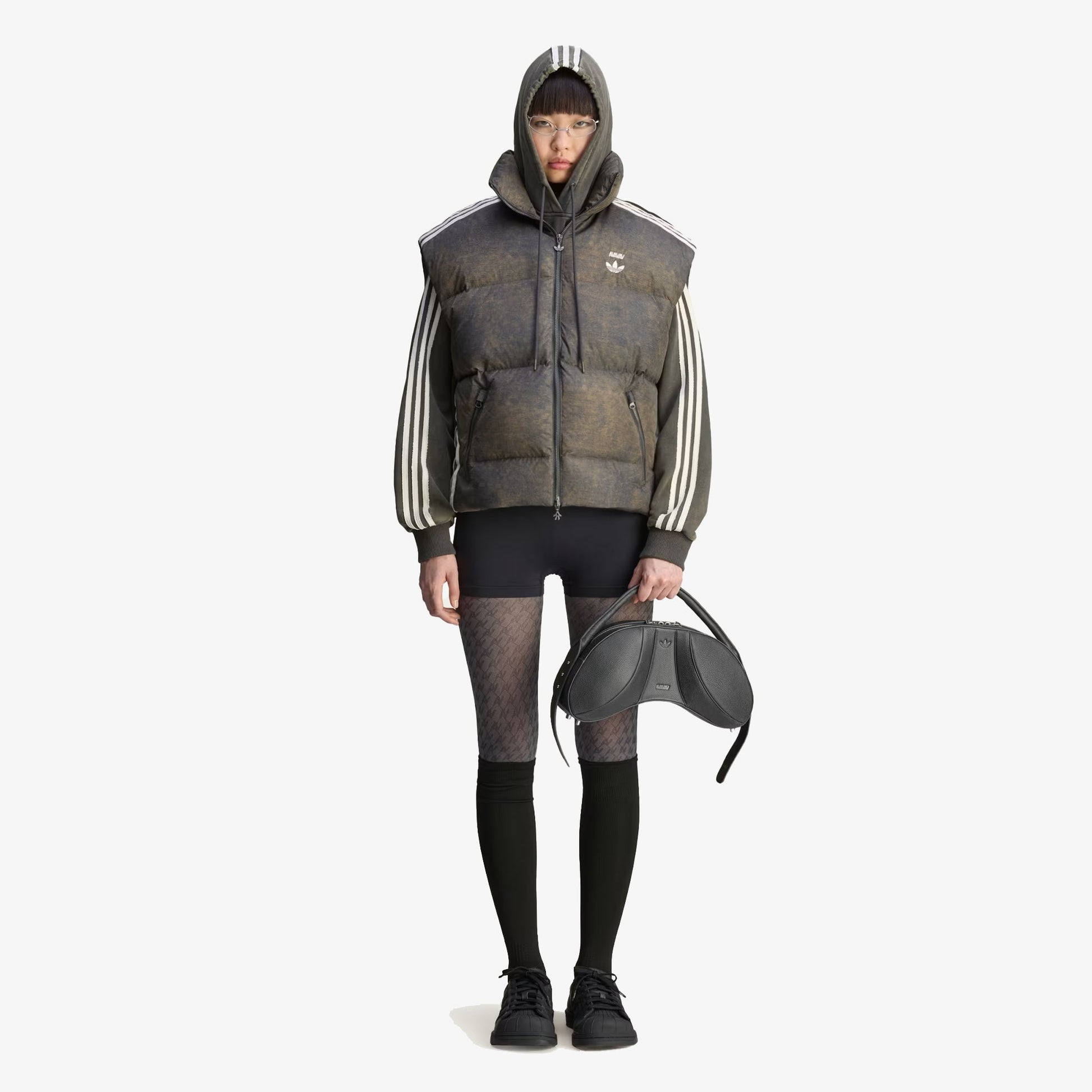 ADIDAS ORIGINALS | AVAVAV SCULPTED HAND BAG { BLACK