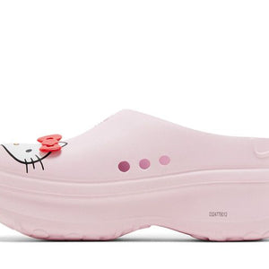 adidas adiFOM Stan Smith Mules Hello Kitty Clear Pink Red (Women's)