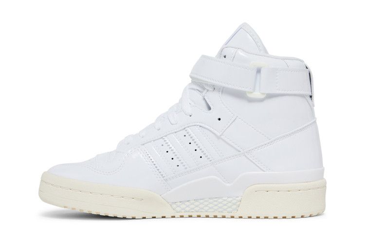 adidas Forum Mid Triple White Patent Leather (Women's)