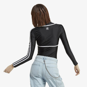 Adidas Originals | LONG SLEEVE BODYSUIT  { BLACK