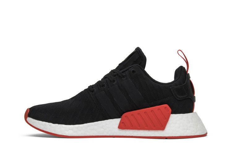 adidas NMD R2 Core Black Red Two Toned