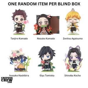 POP MART Demon Slayer Kimetsu no Yaiba Birth Flower Series Figures (PACK OF 1)