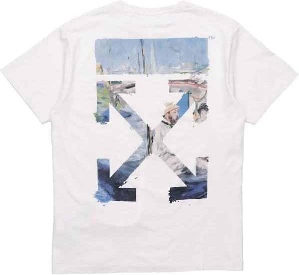 Off-White Coloured Arrows White Oversized Tee
