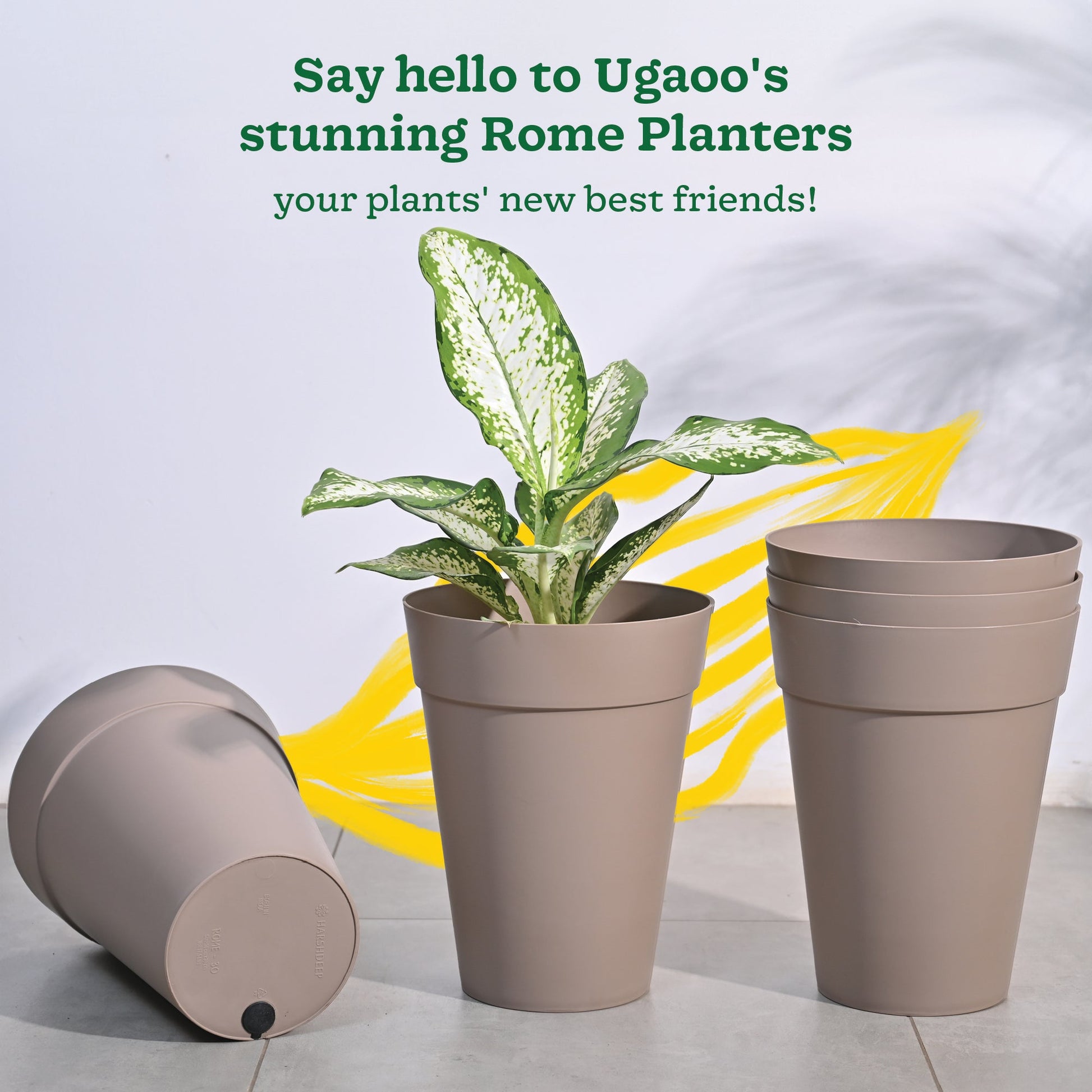 Roma Plastic Planter