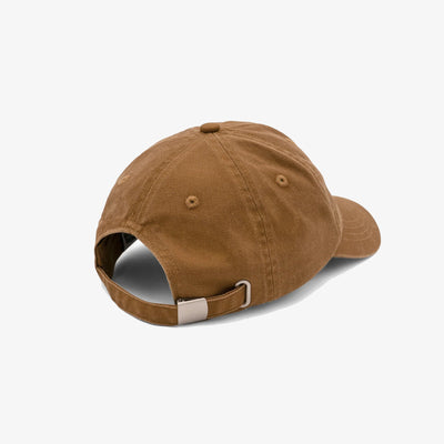 Billionaire Boys Club | EMBROIDERY LOGO CAP (WASHED)  { BROWN