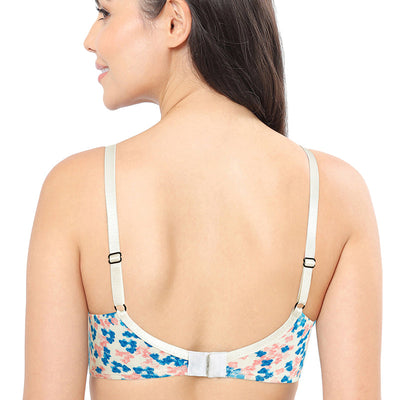 Cotton Dream Padded Non Wired T-shirt Bra - Whitesmoke Pr