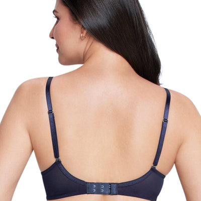 Twilight Dream Padded wired Lace Bra - Evening Blue