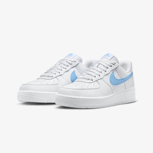 Nike | AIR FORCE 1 '07 { WHITE/UNIVERSITY BLUE-WHITE-VOLT