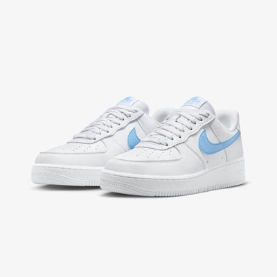 Nike | AIR FORCE 1 '07 { WHITE/UNIVERSITY BLUE-WHITE-VOLT