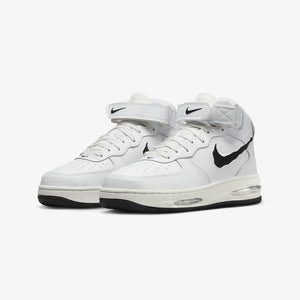 Nike | AIR FORCE 1 MID EVO  { SUMMIT WHITE/BLACK-SAIL