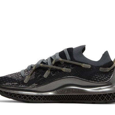 adidas 4D Fusio Black Silver Metallic
