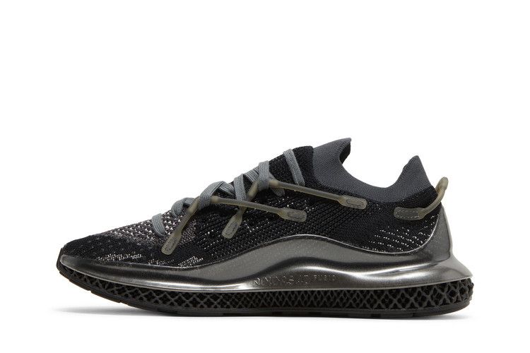 adidas 4D Fusio Black Silver Metallic