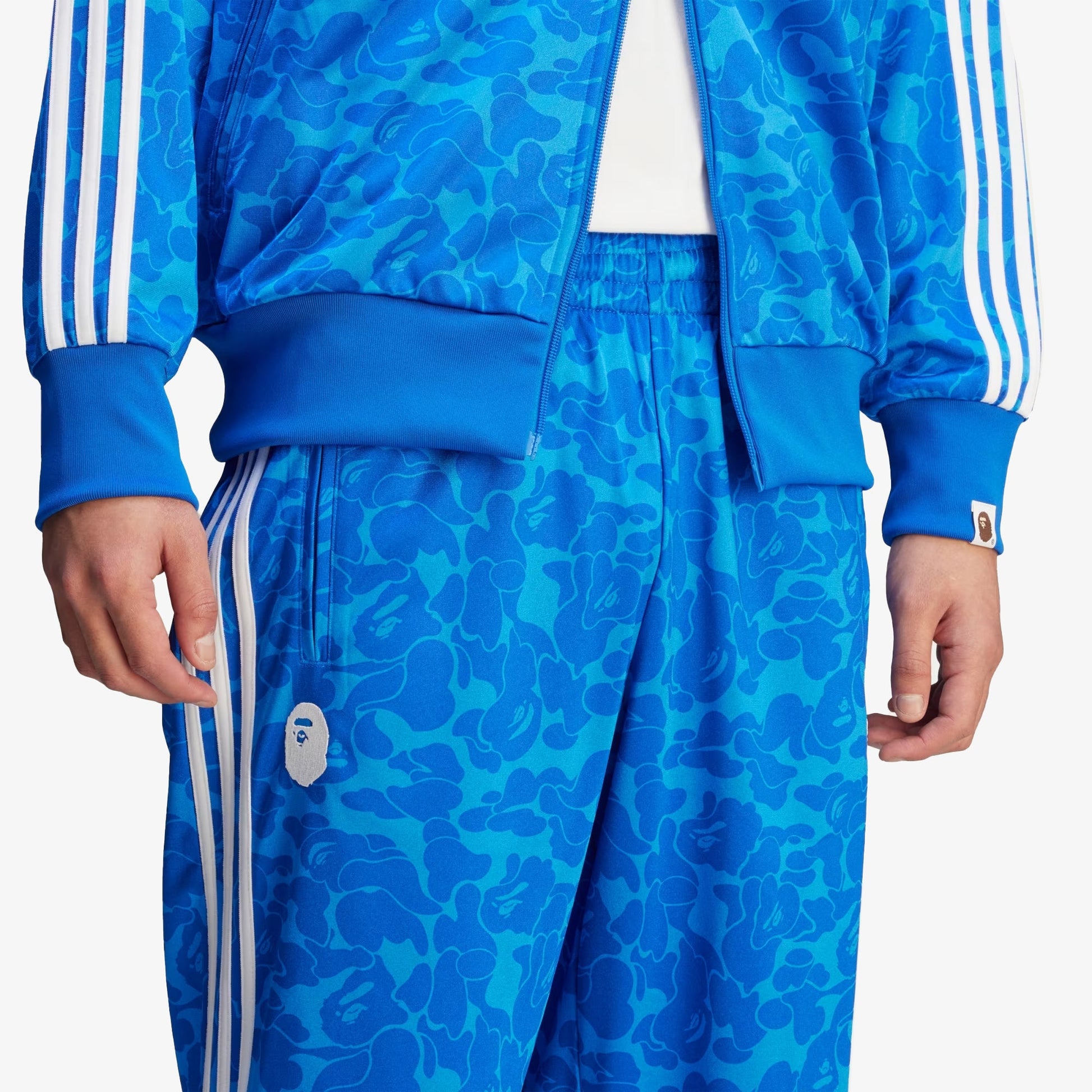 Adidas Originals | BAPE FIREBIRD TRACK PANTS { BLUE