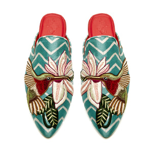 The Benevolent Humming Bird Cone Mules Women