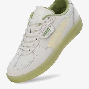 PUMA | PALERMO { VAPOR GRAY-CREAMY/GREEN
