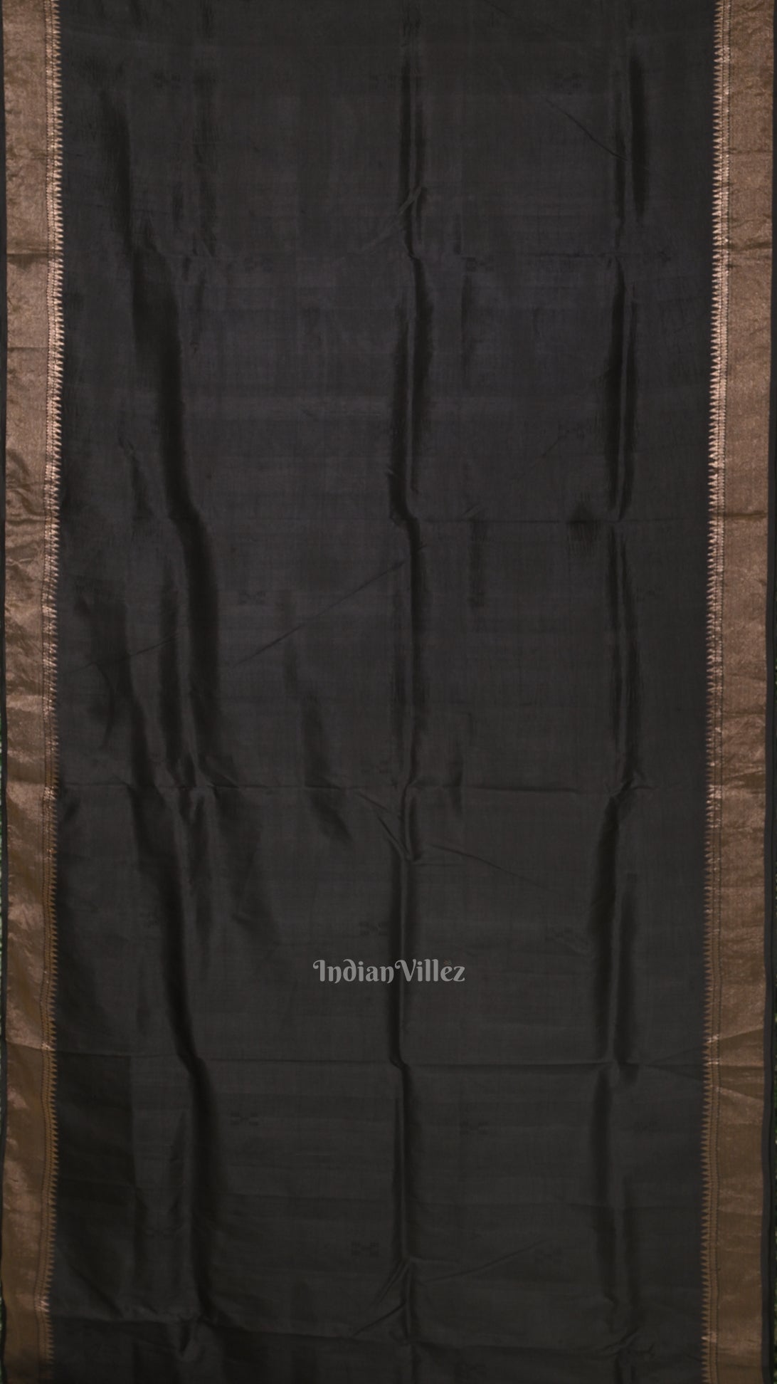 Mauve Dual Tone with Purple Handwoven Bishnupuri Silk Saree