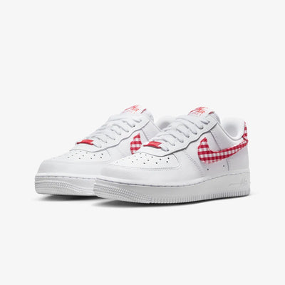 Nike | AIR FORCE 1 '07 { WHITE/MYSTIC RED
