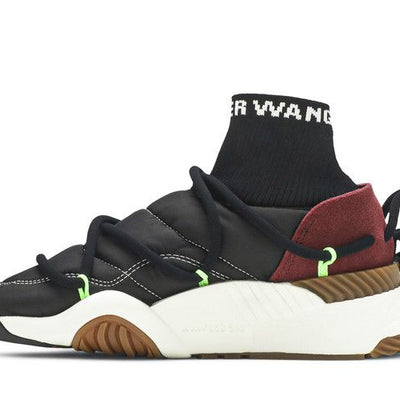 adidas AW Puff Trainer Alexander Wang Core Black Solar Green