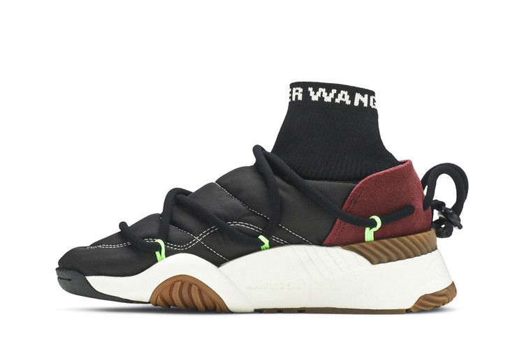 adidas AW Puff Trainer Alexander Wang Core Black Solar Green
