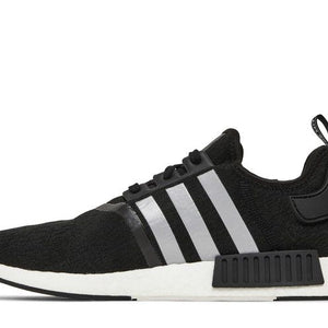 adidas NMD R1 Black Silver Solar Red