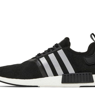 adidas NMD R1 Black Silver Solar Red