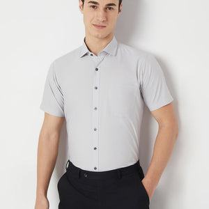 Wrinkle Free Half Sleeve Shirt