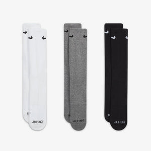 NIKE | EVERYDAY PLUS CUSHIONED TRAINING CREW SOCKS { MULTI-COLOR