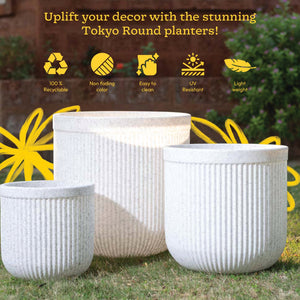 Tokyo Round Planter