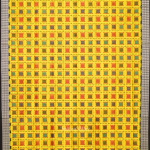Yellow Black Ashwini Odisha Ikat Sambalpuri Silk Saree