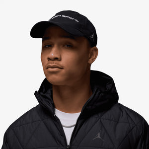 Jordan | CLUB UNSTRUCTURED HAT { BLACK/WHITE
